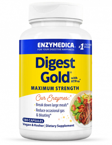Enzymedica Digest Gold, Дайджест голд, 180 капсул