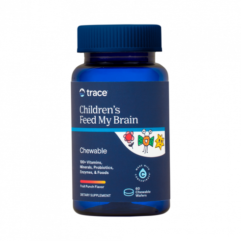 Trace Minerals Feed My Brain, 60 таблеток