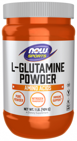 NOW L-Glutaminе, L-Глутамин, 454 грамм