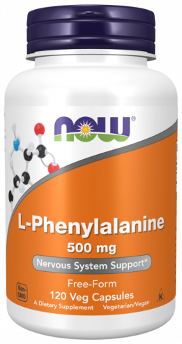 NOW L-Phenylalanine 500 mg, 120 капсул