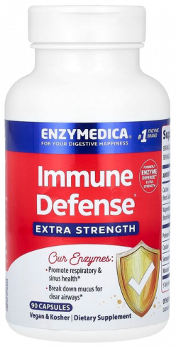 Enzymedica Enzyme Defense Extra Strength, 90 капсул