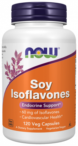 NOW Soy Isoflavones 150 mg, 120 капсул