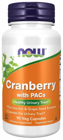 NOW Cranberry with PACs, 90 капсул