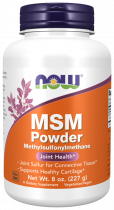 NOW MSM Methylsulfonylmethane Powder, МСМ Метилсульфонилметан Порошок