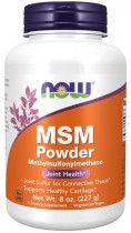 NOW MSM Methylsulfonylmethane Powder, МСМ Метилсульфонилметан Порошок, 227 грамм